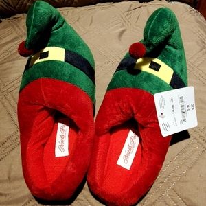 Elf slippers and socks for Christmas